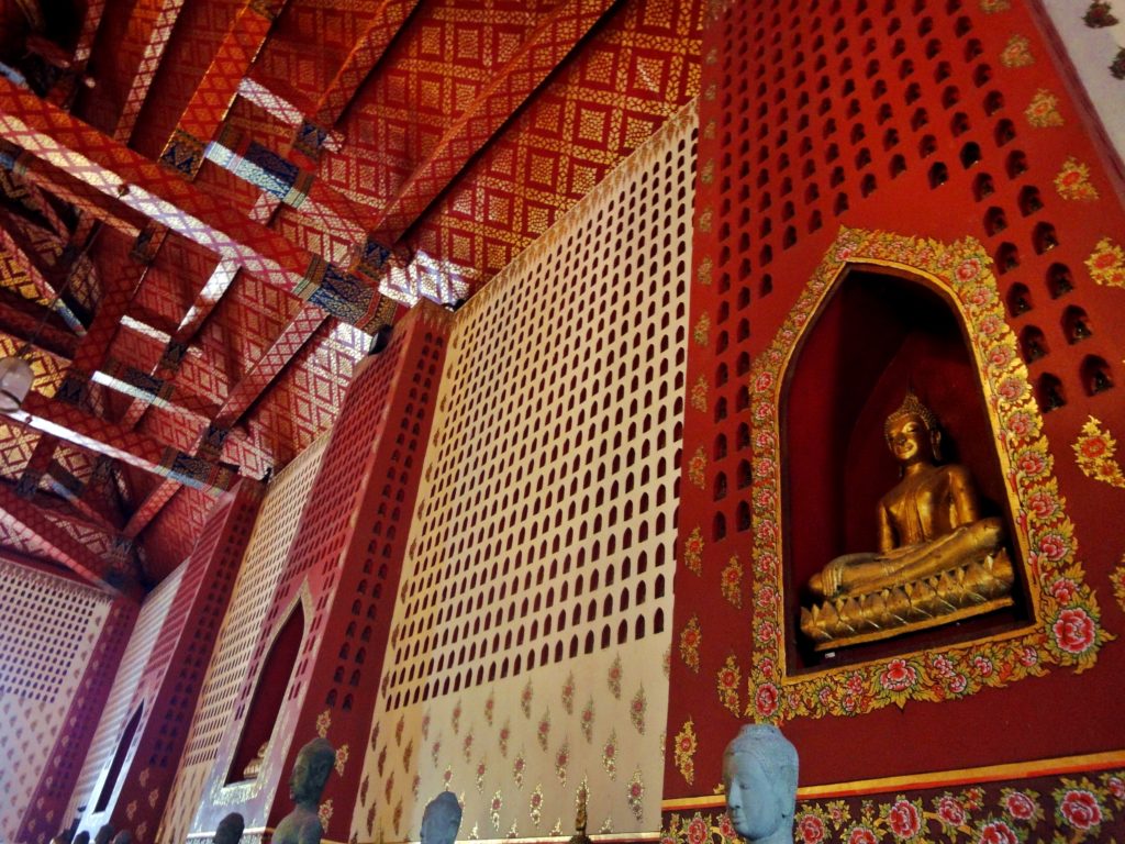Tempel in Ayutthaya Buddha Thailand