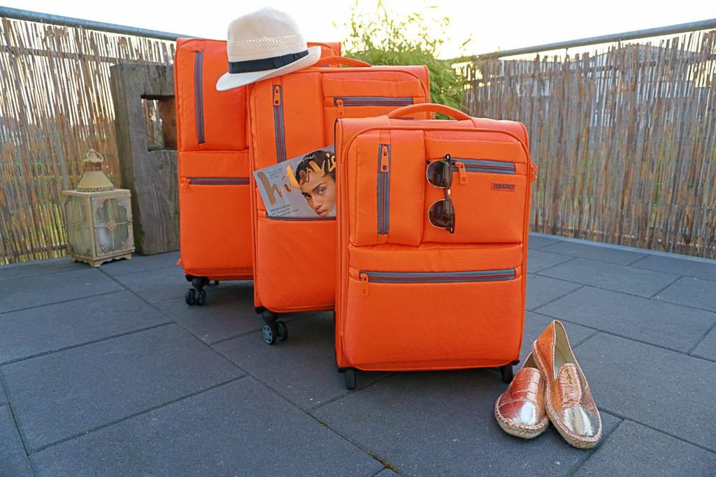 Dein perfekter Reisekoffer von Travelmax - Jump orange - Handgepäck, Reisegepäck